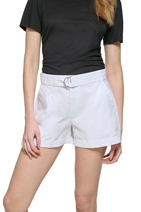 BELTED SHORT WHITE by DKNY