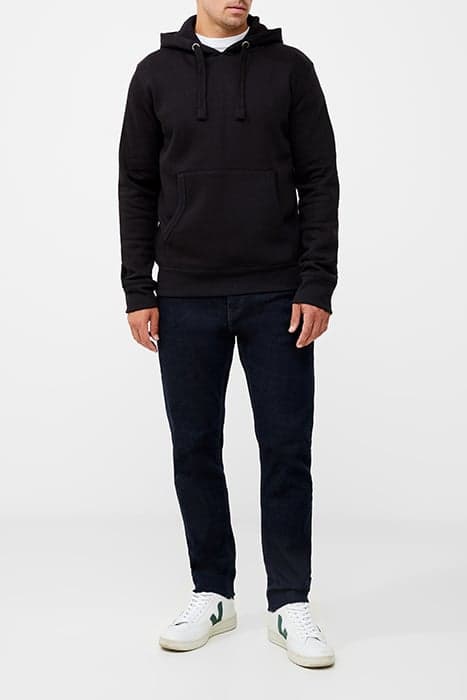 OVERHEAD LOGO SWEAT HOODIE BLACK by French Connection