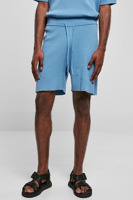 RIBBED SHORTS HORIZONBLUE by Urban Classics