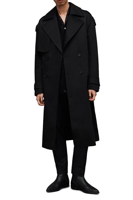 SPENCER COAT BLACK by AllSaints