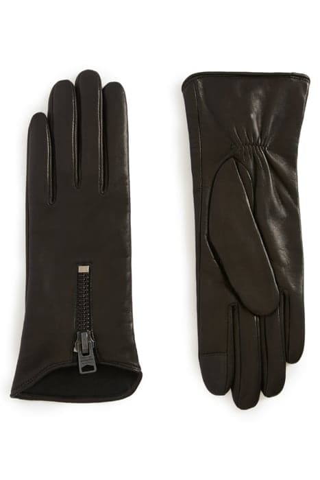 ZADIE LTHR GLOVE BLACK/MATTE BLACK by AllSaints