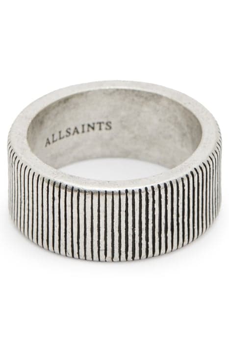 RORY TEX RING WARM SILVER by AllSaints