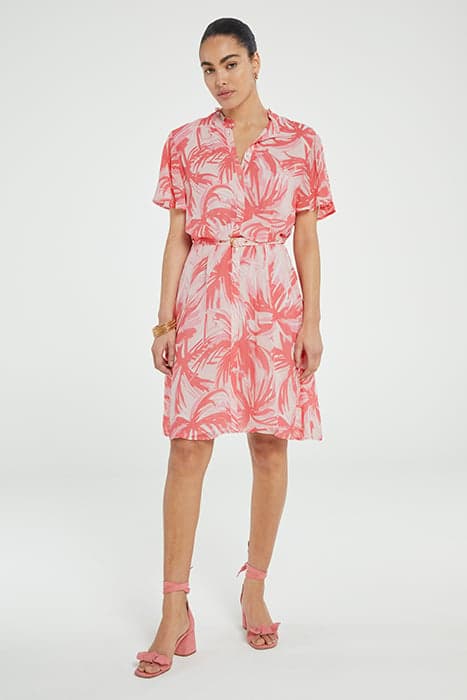 MYLA BUTTERFLY DRESS PINK GRAPEFRUIT/CHAR by Fabienne Chapot