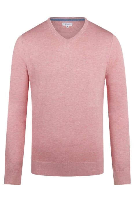 V NECK SWEATER DUSTY PINK by McGregor