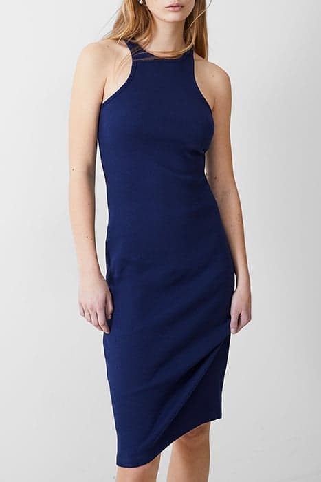 RIB RACER DRESS MIDI DK NAVY by French Connection