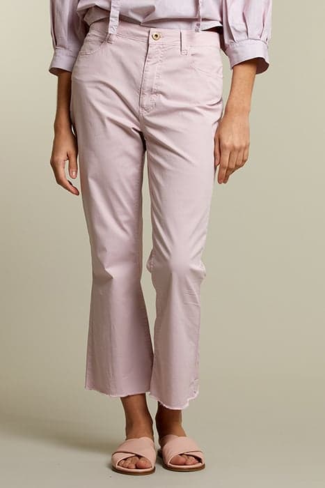 PURPLE CROPPED BOOTCUT PANTS by River Woods