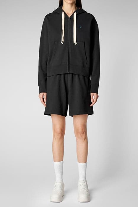 ARYUNA  HOODY ZIP  BLACK by Save The Duck