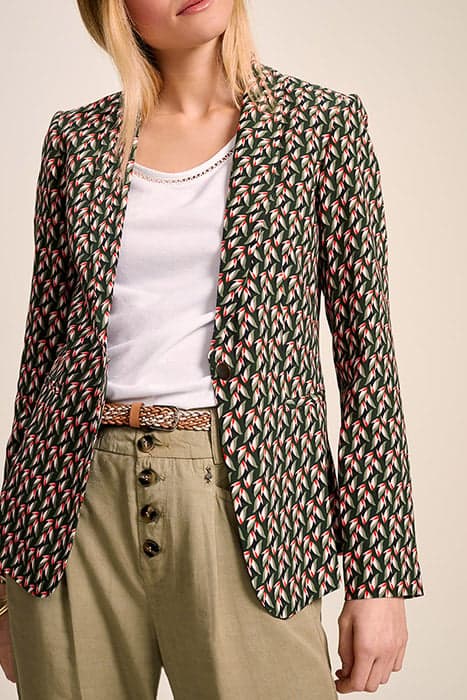 VESELY - THYME JACKET WITH VEGETABLE PRINT by ONE STEP