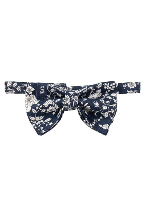 BOY'S NAVY FLORAL PRINT BOW TIE by IKKS