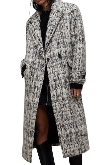 MABELX COAT BLACK/WHITE by AllSaints