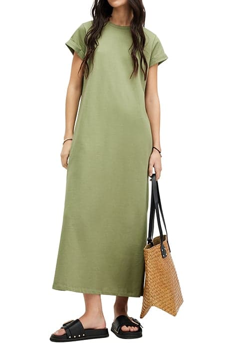 ANNA MAXI DRESS GRASS GREEN by AllSaints