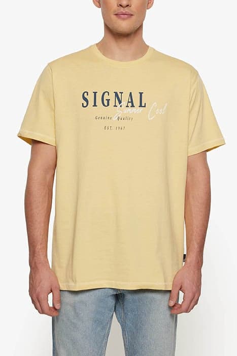 BENTSI TEE SP24 VINTAGE YELLOW by Signal