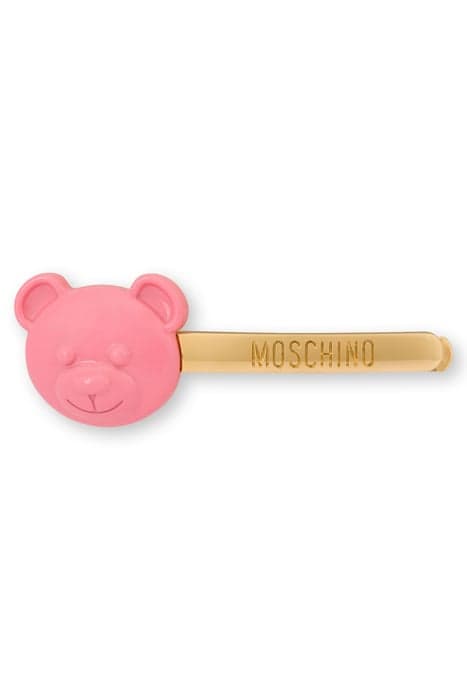 MOSCHINO TEDDY BEAR HAIR PIN GOLD by Moschino