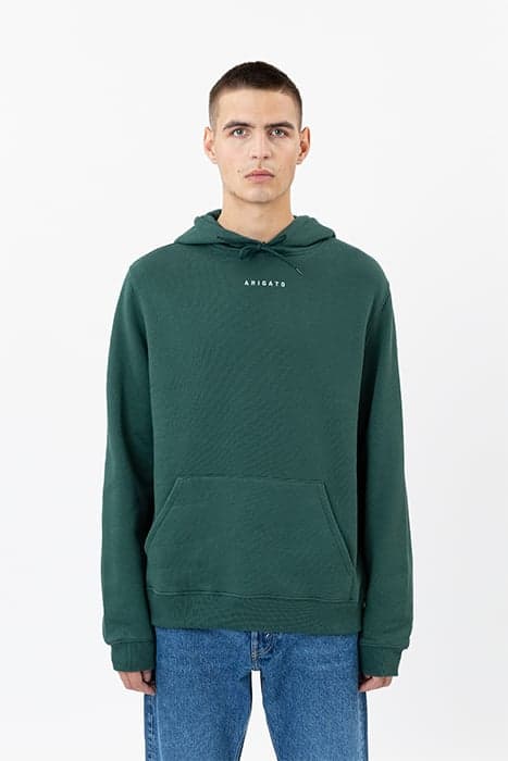 STAMP HOODIE GREEN by Axel Arigato