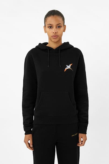 SINGLE BEE BIRD HOODIE BLACK by Axel Arigato