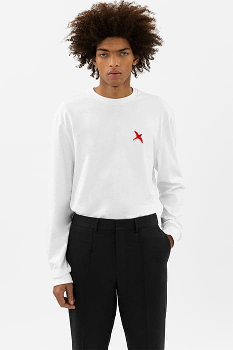 BEE BIRD LONG SLEEVE WHITE by Axel Arigato