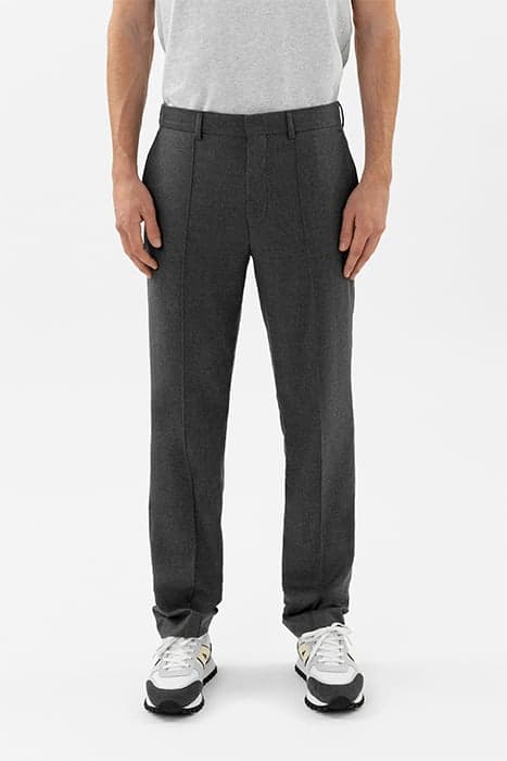 SUPPER WOOL TROUSERS GREY by Axel Arigato