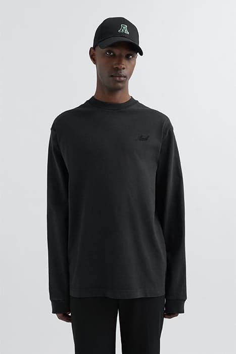 STAPLE LONG-SLEEVE T-SHIRT BLACK by Axel Arigato