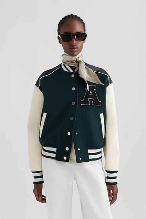 IVY VARSITY JACKET GREEN by Axel Arigato