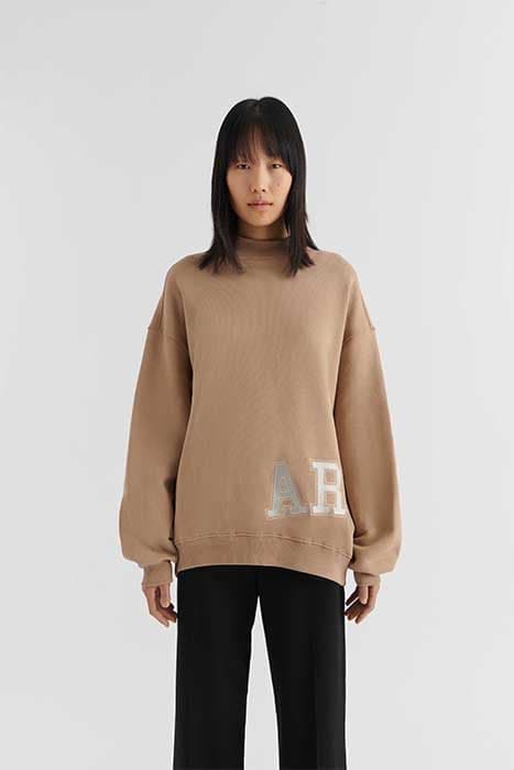 TILT OVERSIZED SWEATSHIRT CAMEL by Axel Arigato