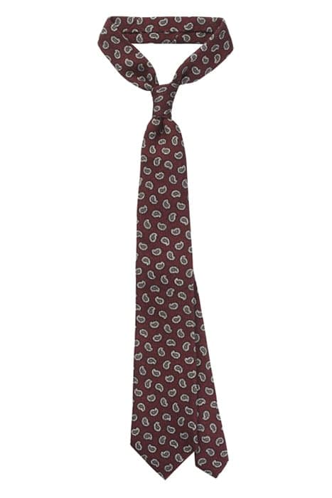 RED PAISLEY TIE RED by Suitsupply