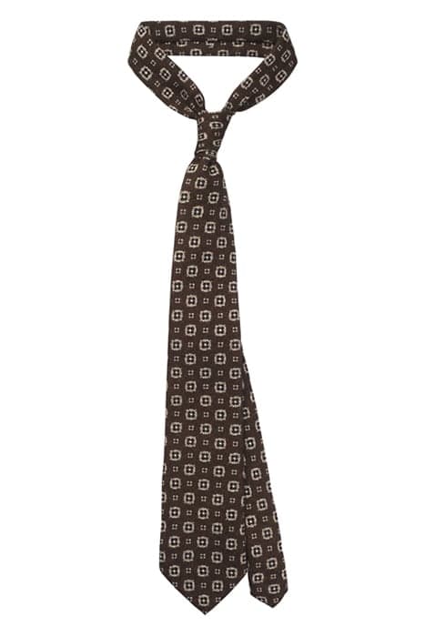 BROWN FLOWERS TIE BROWN by Suitsupply