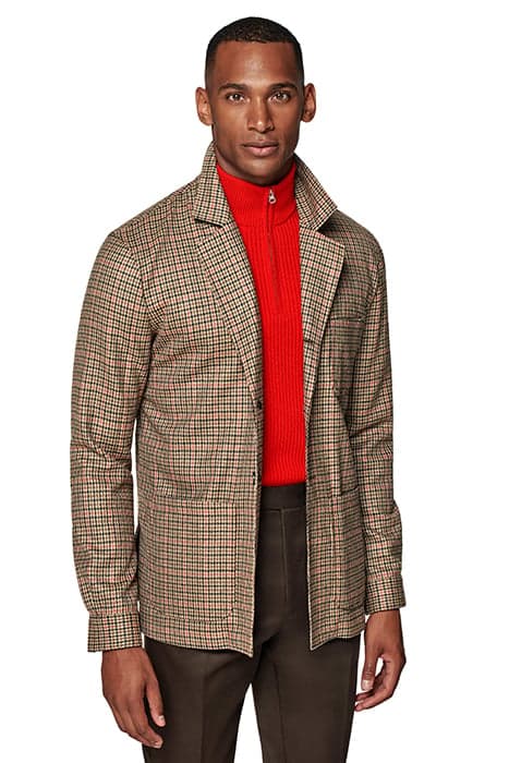 JACKET-BROWN LIGHT BROWN by Suitsupply