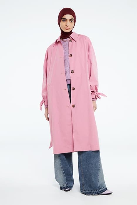 TRINE TRENCHCOAT PINK MIRAGE by Fabienne Chapot