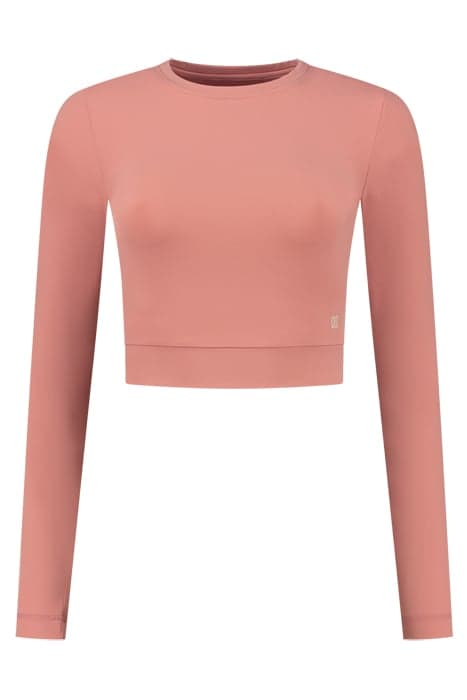 DESERT SPORT CROPPED TOP DESERT SAND by NIKKIE