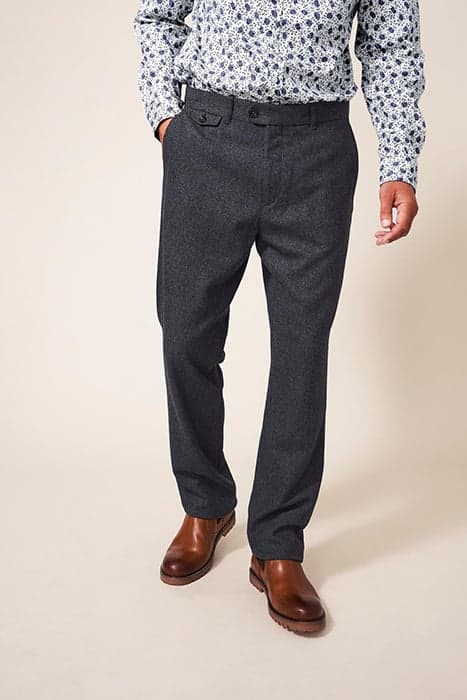 HEATH TROUSER CHARCOAL GREY by White Stuff