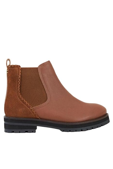 ESME LEATHER CHELSEA BOOT MID TAN by White Stuff