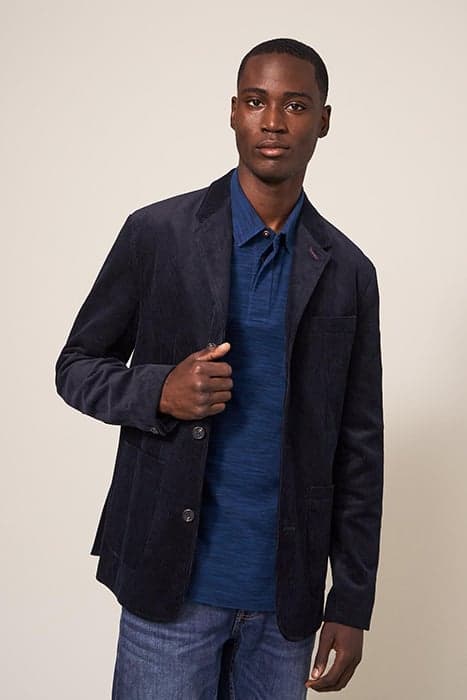 FINN CORD JACKET DARK NAVY by White Stuff