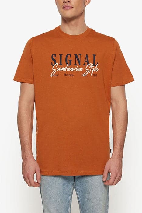 ERICSI GAVIN TEE + SIENNA ORANGE by Signal