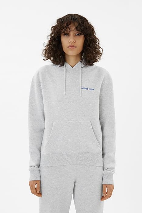 LONDON HOODIE LIGHT GREY MÉLANGE by Axel Arigato