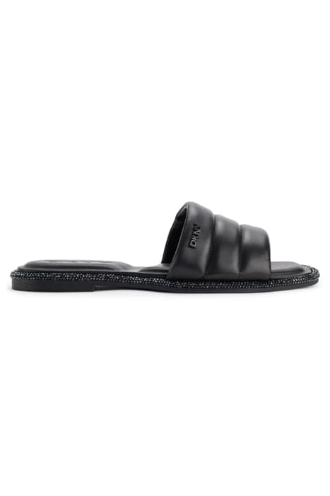 BETHEA - FLAT SLIDE BLACK by DKNY