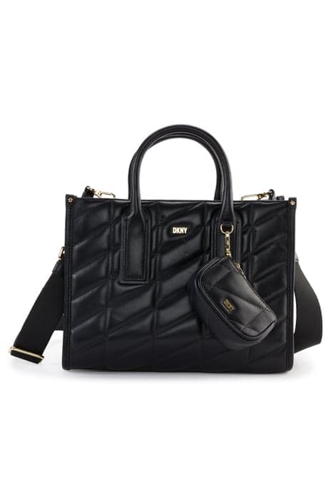 BETTY SM TOTE BLK/GOLD by DKNY