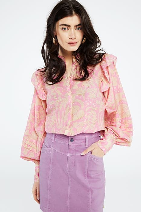 PHILO BLOUSE PINK CANDY/SANDY BEA by Fabienne Chapot