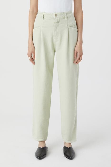 PEARL JEANS LIGHT MOSS GREEN by Closed