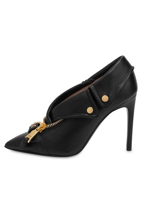 BIKER NAPPA PUMPS BLACK by Moschino