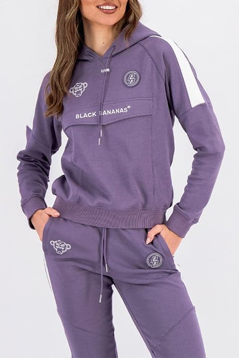 ANORAK HOODY PURPLE by Black Bananas