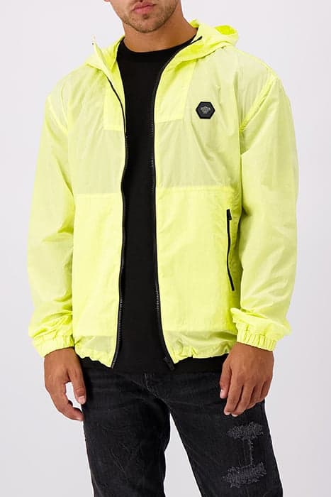 INITIAL WINDBREAKER LIME by Black Bananas