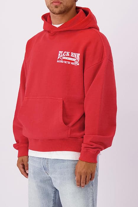 NIGHT CLUB HOODIE RED by Black Bananas