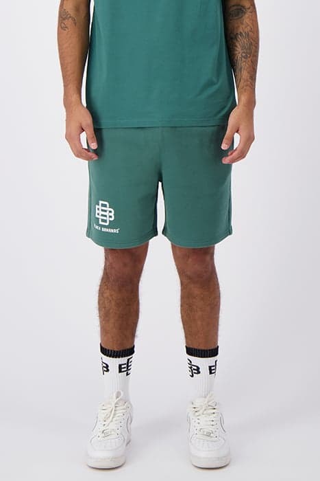 CITY SWEATSHORTS GREEN by Black Bananas