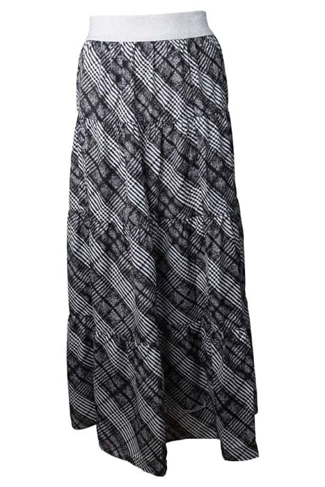 SKIRT CHECKERED BLACK WHITE by Mucho Gusto