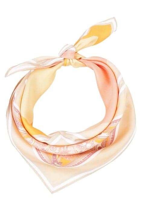 SCARF POCHET ORANGE TAUPE by Mucho Gusto