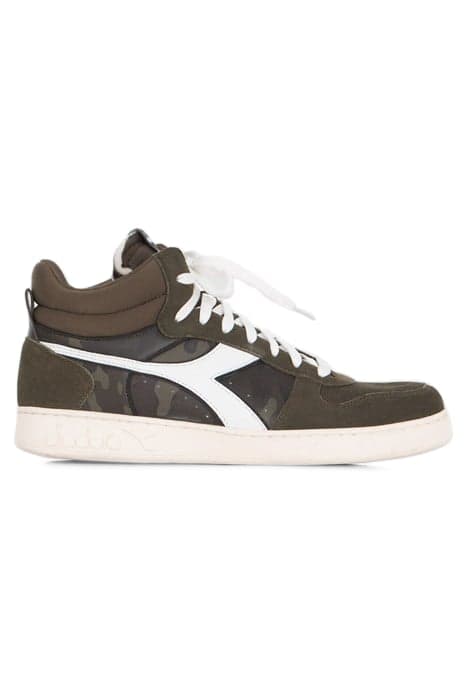 UNISEX KHAKI & CAMOUFLAGE LEATHER IKKS X DIADORA TRAINERS by IKKS