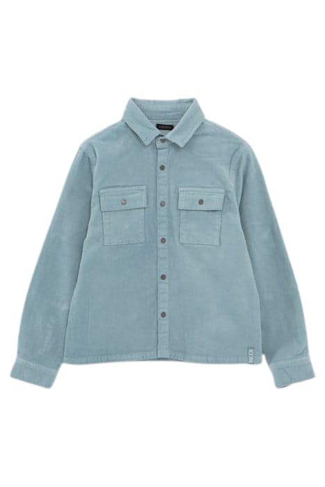 BOYS’ GREEN NEEDLECORD SHIRT by IKKS