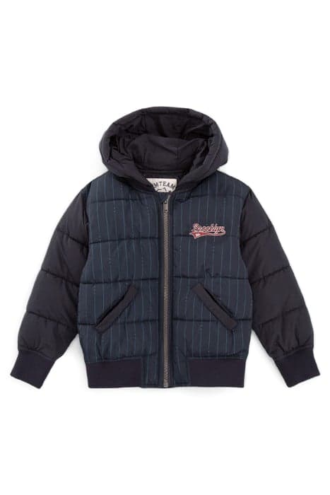 BOYS’ NAVY STRIPED PRINT PADDED JACKET by IKKS