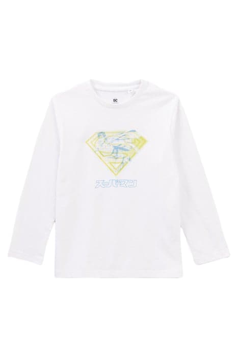 BOYS’ WHITE T-SHIRT WITH LENTICULAR SUPERMAN IMAGE by IKKS