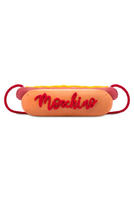 HOT DOG BAGS BEIGE by Moschino